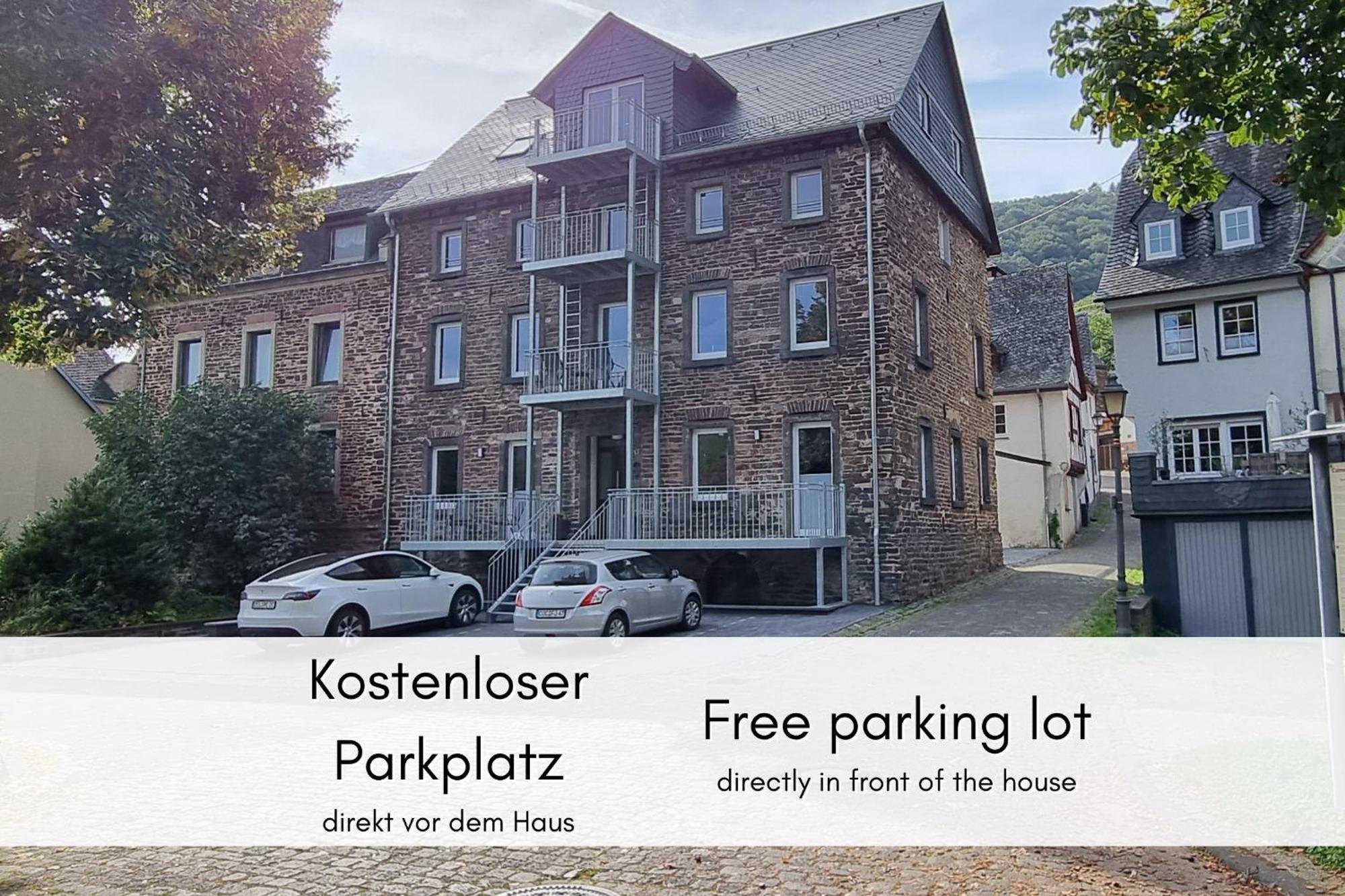 Ferienwohnung Winzerhaus Am Calmont - Raumwunder Mit Moselblick Bremm Exterior foto